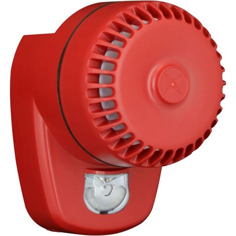 Baliza acústica LED ROLP LX VAD, Fulleon, , destello rojo, carcasa roja (ROLP/R1/LX-W/RF E38) (1/3)