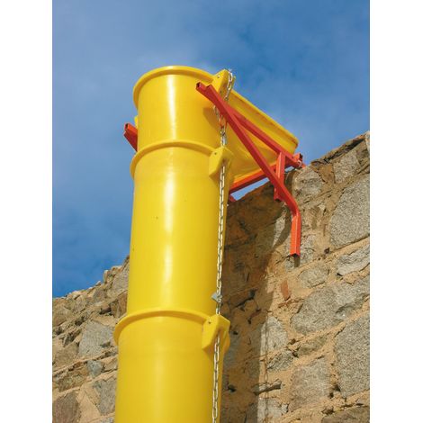 Kit Complet Goulottes et Support – Entonnoir, 10 Goulottes et Support Métallique - Mondelin