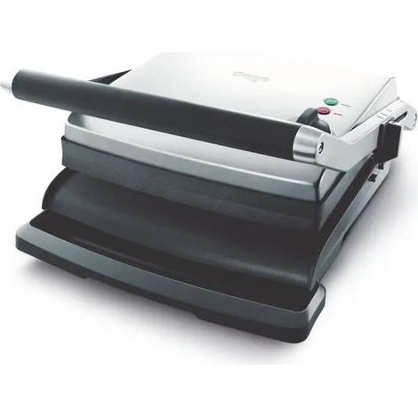 Sage The Adjusta Grill argento e nero multifunzione