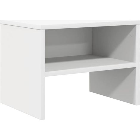 Maison Exclusive - Comodino Bianco 40x30x30 cm Legno Ingegnerizzato