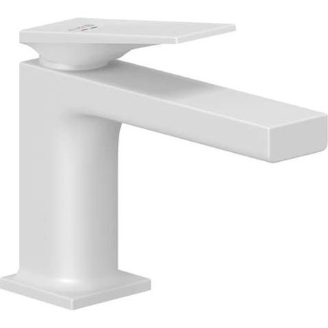 -DECUS Lavabo EHM 85 avec ensemble de vidange blanc mat (1/2)