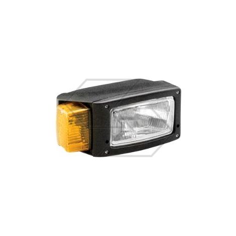 Faro proiettore sinistro COBO per cabina trattore agricolo a08138