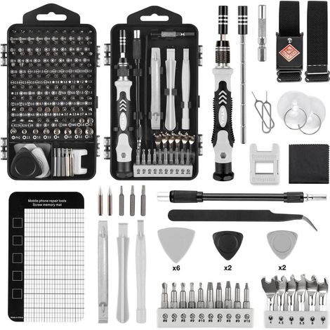 145-in-1 Feinmechaniker Werkzeug Set mit Schraubenausdrehern für Elektronikreparatur (1/5)