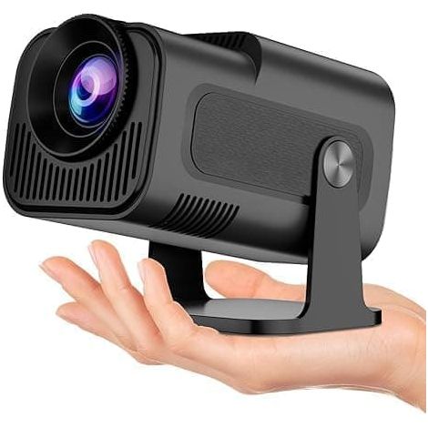 Filiyano – Projecteur portable 4 K 1080p - Wi-Fi 6 (2,4 GHz/5 GHz), BT 5.0, Android 11, rotation à 180° (1/5)
