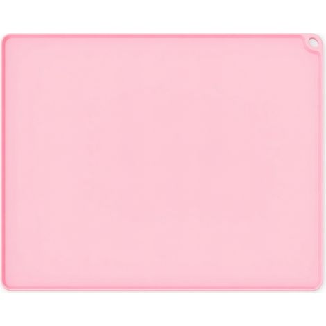 Tapis de repas en silicone pour animaux rose modèle 3 (1/5)