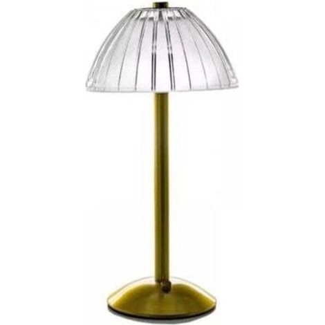 Wireless LED desk lamp with adjustable brightness and battery, 3 light colors, bedside lamp for living room and bedroom