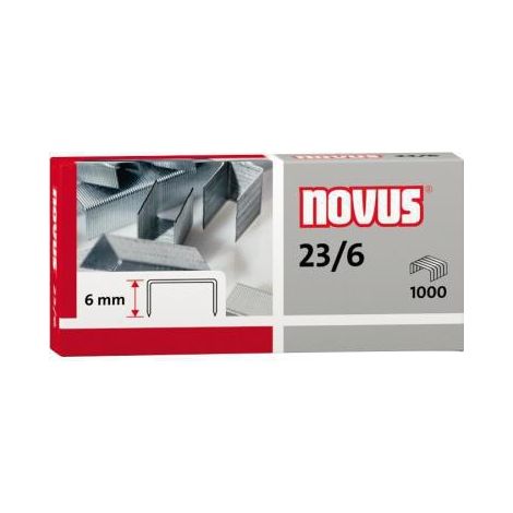 Novus 042-0039 Heftklammer-Paket of Heftklammern 1000 Heftklammern (1/3)