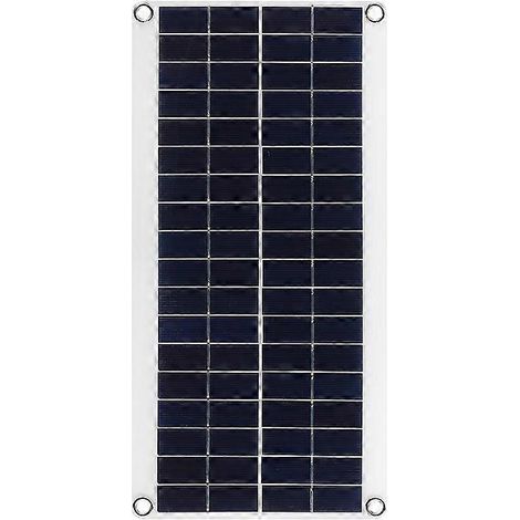 Panneau solaire 300 W 12 V, kit panneau solaire, kit chargeur de batterie avec contrôleur de charge solaire 20-100 A pour camping-car, yacht, jardin extérieur (1/5)
