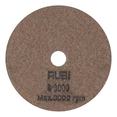 RUBI 62976 Disco Flexible Diamantado Para Pulir 100 mm Grano 3000 - ref: 62976