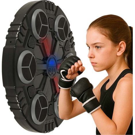 Entraineur mural de boxe avec bluetooth et led (1/5)