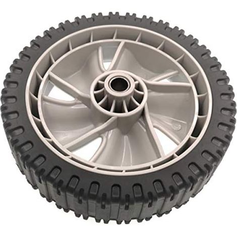 pour roue de 8" en Caoutchouc pour Remplacement pour roue(1pc) Bande roulement caoutchouc, châssis plastique dur, compatibilité large, remplacement usé, extérieur robuste (1/5)