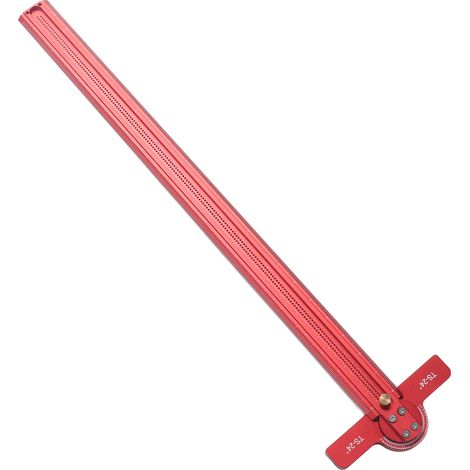 T-Winkel-Lineal, Winkelmesser, Winkelmesser für die Holzbearbeitung mit Aluminiumlegierungen, Anreißwerkzeug für Schreiner, Messwerkzeug (1/5)
