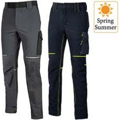 1PZ pantalone world - tg.l - asphalt grey
