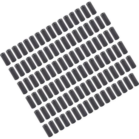 Capsules en Alliage d'Aluminium GUB pour Câbles de Frein Vélo 5mm, Accessoire Noir Cyclisme (1/5)