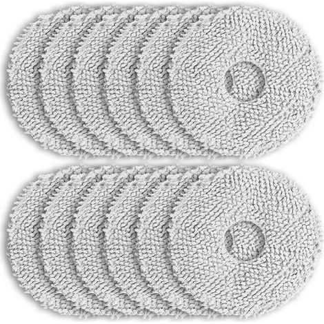 Paño de limpieza FOREHILL para Ecovacs T30 Pro Omni, juego de accesorios de mopa de 12 piezas para aspiradoras DEEBOT T30 Omni, T30S, T30S Pro, T30S Combo y T30S C (1/5)