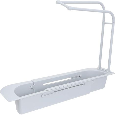 Draining Rack Expandable and Rustproof Plastic Soap and
