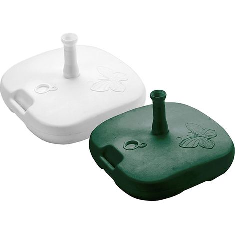 Base para sombrilla - Verde - 44x44x12 cm