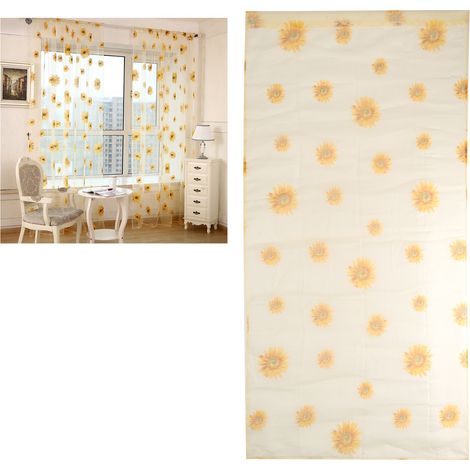 Transparenter Sonnenblumen-Sichtschutz für den Balkon (1/5)