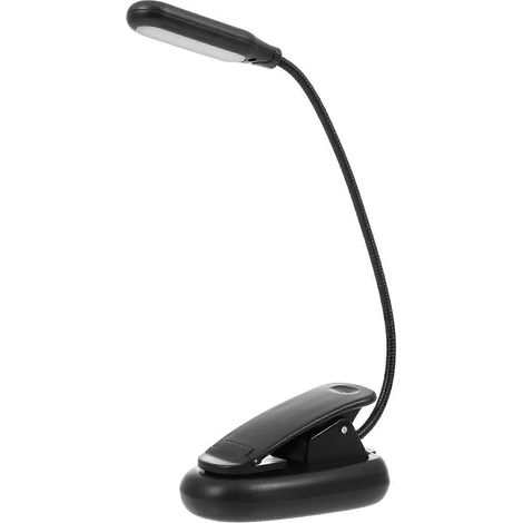 LED-Klemmtischlampe mit Augenschutz, zwei Farbmodi, faltbare Leselampe fürs Bett