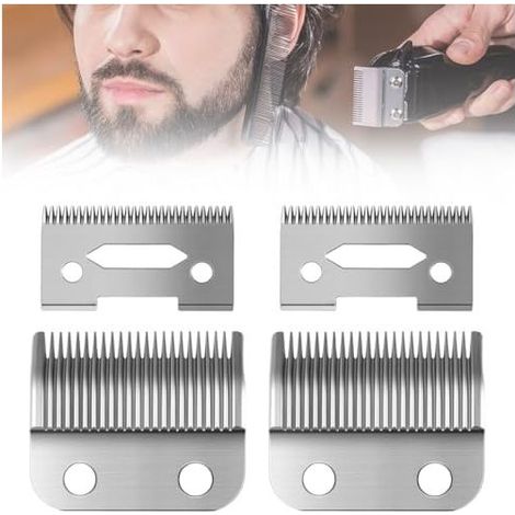 Ersatzklingen-Sets für Haarschneidemaschinen, Ersatzlöcher, Haarschneidewerkzeuge, abnehmbare Keramikklingen, abnehmbar, für Friseure und Stylisten - (1/5)