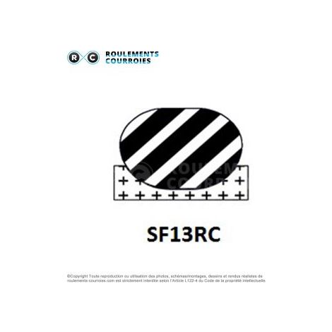 Joint hydraulique composite SF13RC-PRV-8X11,5X2,5