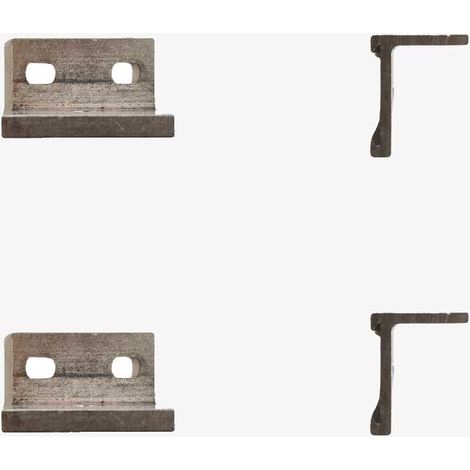 Supporti a parete Laterali per sistema Basic Koblenz 05004 Set 2 pz
