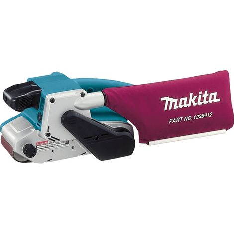 Makita – Ponceuse à bande 1010W – Vitesse variable 210-440m/min – Largeur bande 76mm – Pour bois dur – 9903J