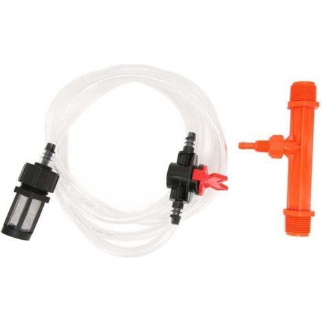 Jeffergarden Irrigation Filter, Drip Siphon Principle Water for Home Garden (1/4)