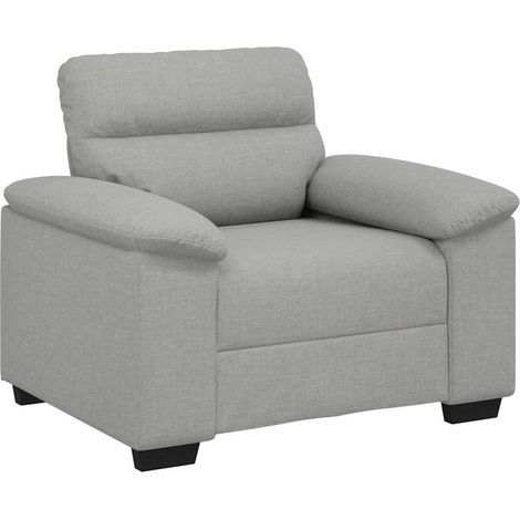 Maison Exclusive - Canapé/Fauteuil Gris Nuage 100x81x84 cm tissu (1/5)
