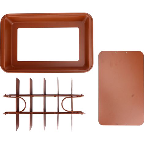 Antihaft-Donutform, Brownie- und Waffel-Backblech, quadratisches Backwerkzeug, 1er-Set, zum Backen. (1/5)