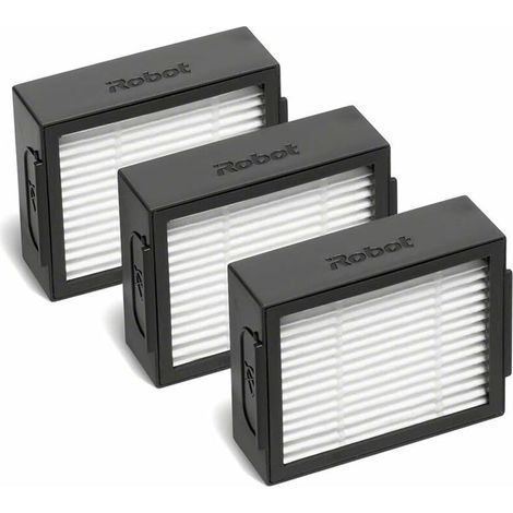 Lot de 3 filtres haute efficacité pour aspirateur Robot Roomba séries i et e – Filtration 99% pollens et allergènes – Pour environnement sain (1/3)