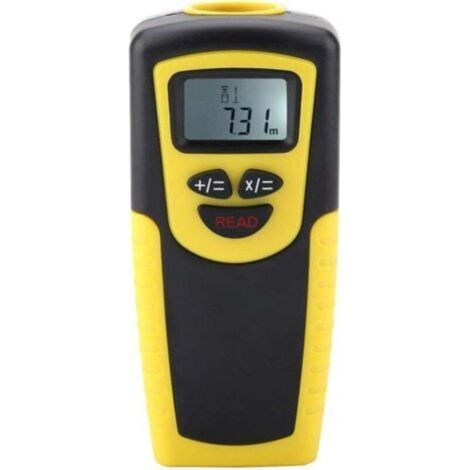 Télémètre laser numérique à ultrasons Ulisem, 50 cm–18 m, ruban laser pour mesurer les distances, les surfaces et les volumes.