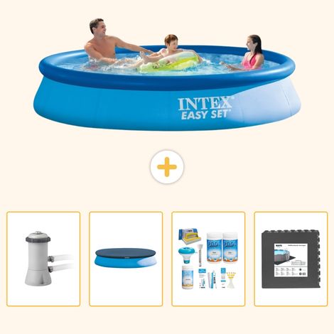 Intex Piscine Easy Set Ronde - 366x76 cm - 5-pièces S238 (1/5)