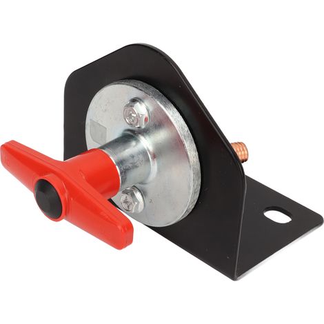 Interrupteur de batterie 12V‑60V avec plaque de verrouillage, cosse 10mm, 300A universel pour camping‑car et bateau (1/5)