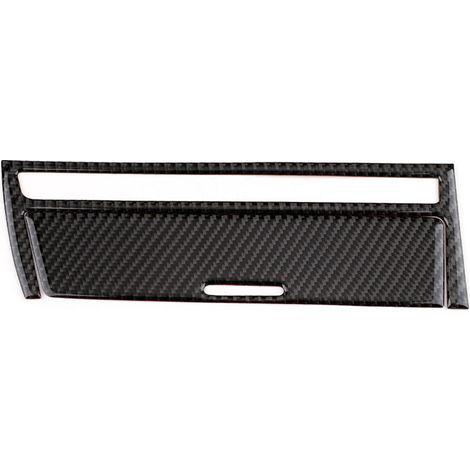 Dekorativer Auto-Zigarettenanzünder-Aufkleber aus Kohlefaser, leicht und langlebig, für 3er BMW E46 (1998–2005)