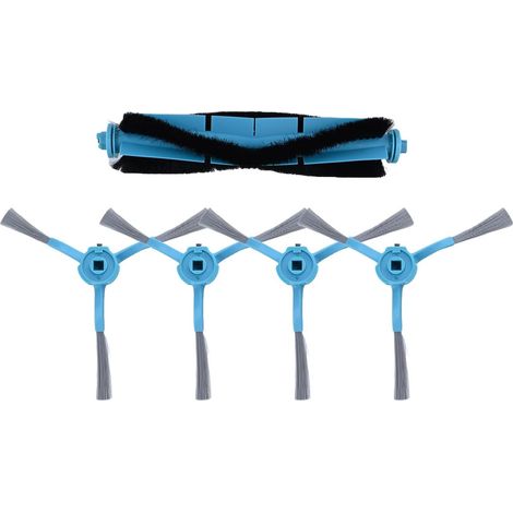 Kit rouleau principal et brosse latérale compatible avec aspirateur Conga 7490 8290 Immortal Genesis X-Treme Ultra Power Pièces de rechange (1/5)