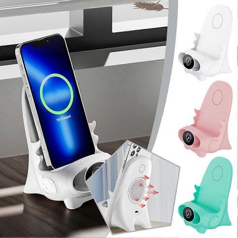 Mini chaise chargeur rapide sans fil support de téléphone multifonctionnel [jkw] (1/3)
