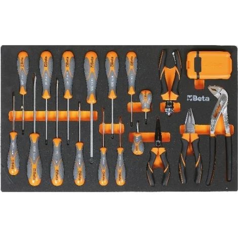 Beta M166 Moule thermoformé souple avec assortiment 49 Pcs. - 49 (1/2)