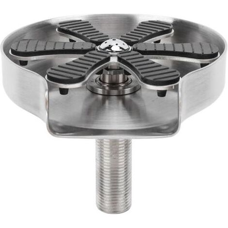 Lave-verres automatique haute pression, rinceur de verre, nettoyeur en acier inoxydable à poussoir, adapté aux éviers de cuisine de bar, pieds longs (1/4)