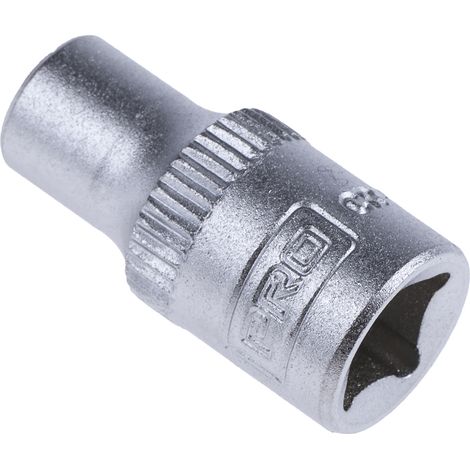 Rs Pro – Douille hexagonale 5.5mm – Entraînement carré 1/4'' – Acier chrome vanadium – Finition sablée pour durabilité accrue