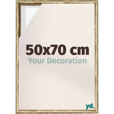 Your Decoration - Cadre flottant - Or Antique - Cadre en caisse américaine pour toile sur chassis - MDF - Lyon (1/5)