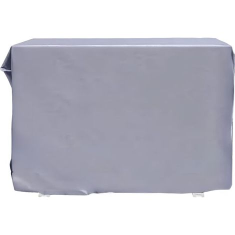 Housse Climatiseur Extérieur, Plus épaisse Climatiseur Protection Extérieure, Anti Poussière Anti Neige Imperméable Résistant Au Soleil Housse Climatiseur Protection, Gris(96 40 70 cm) (1/4)