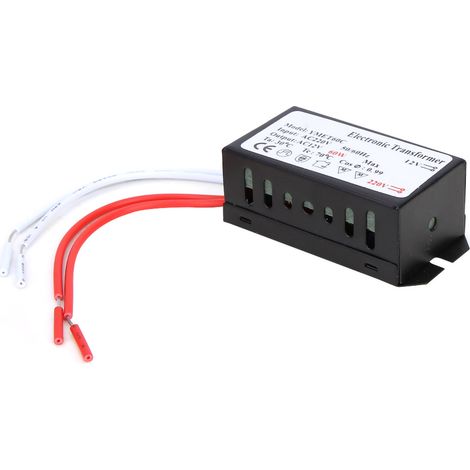 Transformateur électronique 220V vers 12V, convertisseur de tension, alimentation intelligente (60W) (1/5)