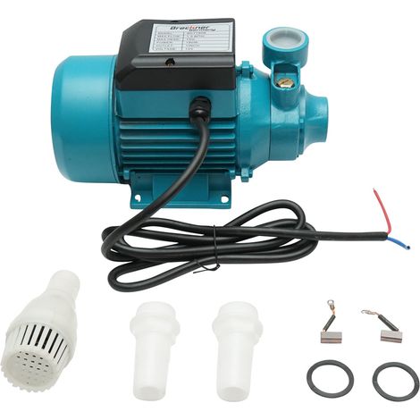 ELETTROPOMPA PERIFERICA 180W, 12V, portata 1,5 m³/h per pannello solare fotovoltaico Breckner Germany