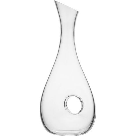 HOXILEELEO - Carafe à vin avec bouchon, 1 L, sans plomb, ensemble de décanteurs à vin rouge (1/5)