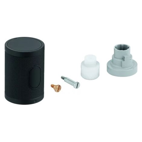 GROHE mando de corte 49160, para Grohtherm 1000 Performance, phantom black, 49160KF0