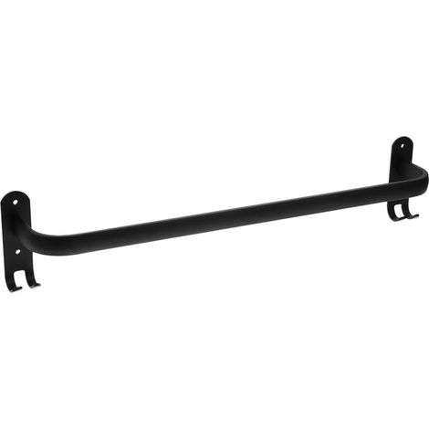 Porte-serviettes de salle de bain , barre unique en alliage d'aluminiu (1/5)