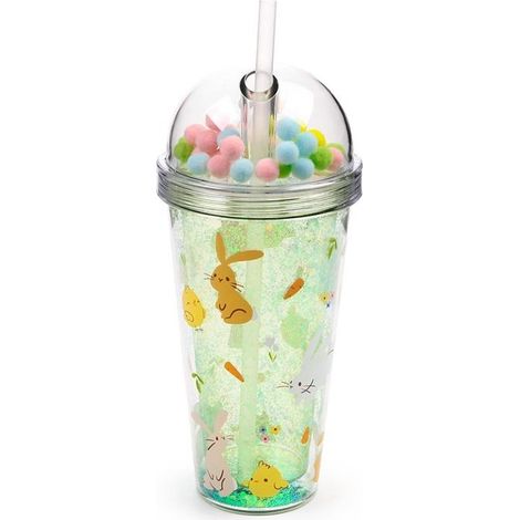 Taza de paja de Pascua de 500 ml