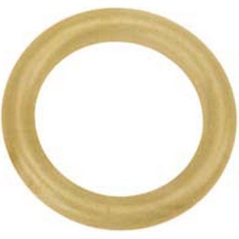 100PZ ANELLI PER SCORRITENDA TUBOLARI IN LEGNO NATURALE - ø mm.32-48