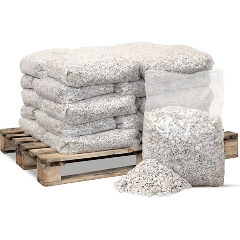 Galamio Ziersplitt Weiß 20kg x 25 Sack 500kg